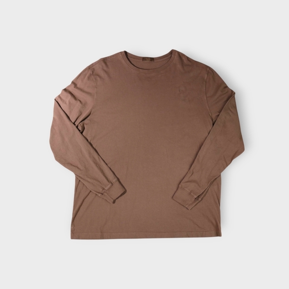 Nuuds Men’s Long Sleeve Every Day T Shirt 100% Cotton Comfort Athleasure Size M - Picture 3 of 10